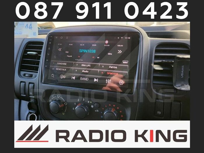 Premium Carplay Renault Trafic Android Auto Stereo