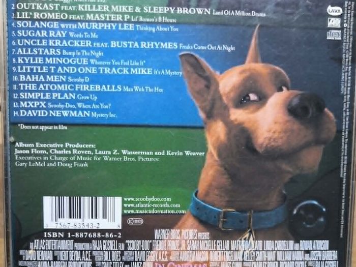 Scooby Doo - Music From and Inspired by the Movie