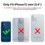 Liquid Silicone Case For iPhone 12 Mini Luxury Thin Soft Phone Cover New Cactus - FHT9IP12MLK Image 3