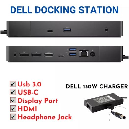 Dell WD19 docking station 130W
