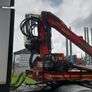 Scania R450 Tag and Crane Mounted Timber Trailer Image 10