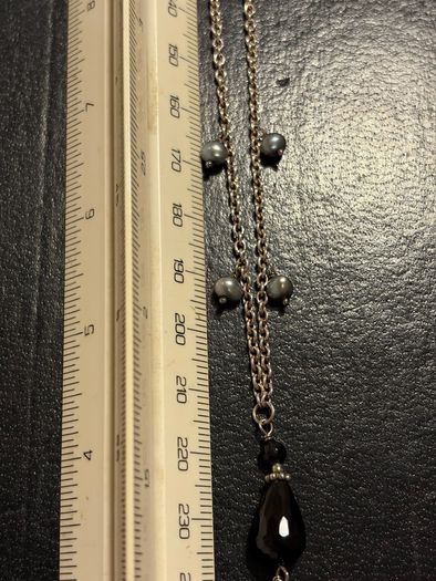 silver necklace