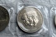 3 x 1981 Lady Diana &amp; Prince Charles Crowns. 10 Euro each or 3 for 25
