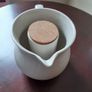 Pottery Pitcher with Ice Section Image 6