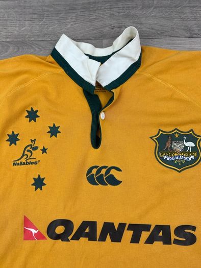 Vintage 2007 Canterbury Australia Wallabies Rugby Jersey Shirt Mens XL