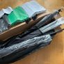 Excelvan 10x6.5ft Stand Kit Photography Set with 9ft x 6ft Green Black and White Backdrop New Image 5