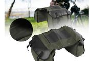 Large Capacity Wear-resistant Saddle Bag, Bike Panniers, For Road Bike Cycling -Distance Travel Grocery Shopping Mountain