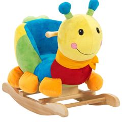 Wooden Baby Rocking Caterpillar