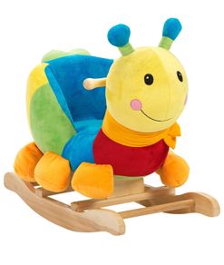 Wooden Baby Rocking Caterpillar