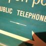 Irish telephone novelty metal tin sign Image 4