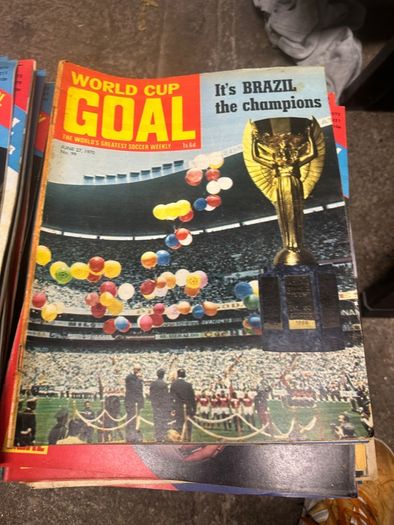 Job lot of approx 150 Goal magazine