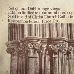 pictures Portfolio Title: Souvenir of Christ Church Cathedral Dublin 1038 / 1980