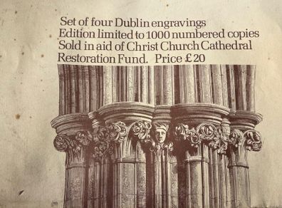 pictures Portfolio Title: Souvenir of Christ Church Cathedral Dublin 1038 / 1980