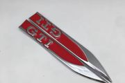 Volkswagen GTI vent side badge metal 2 pcs