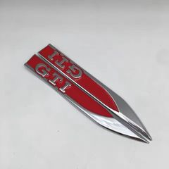 Volkswagen GTI vent side badge metal 2 pcs