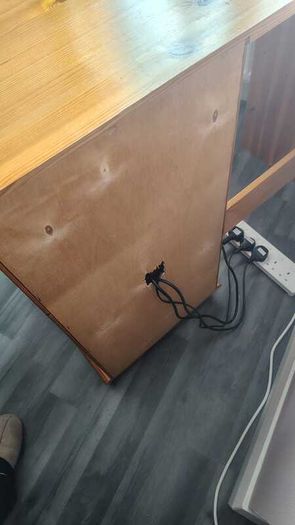 Sol Pine Wooden Desk