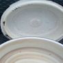 Vintage Emaille Oval Pot Image 2