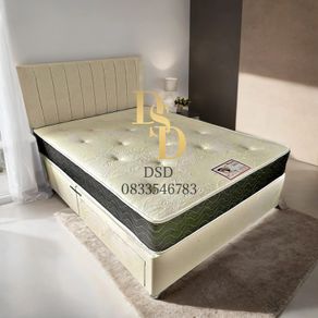 4ft 6 Double Fabric Bed Made in Ireland