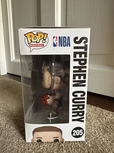 Funko Pop! NBA Stephen Curry #205 Golden State Warriors
