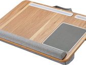 Laptop Tray, Lap Desk for Laptop, Laptop Cushion, Laptop Stand for Bed, Built in Mouse Pad & Wrist Pad for Notebook up to 17