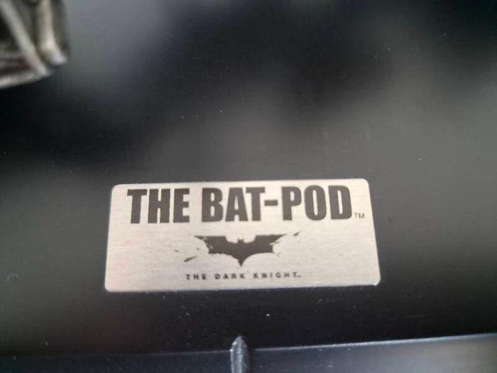 The Dark Knight Batpod die cast replica The Noble Collection