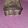 Vintage silver plate trinket box Image 4