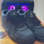 Nike Air Jordan 4 RM Black Cat Size US 10 / EU 44 Excellent Condition Image 6