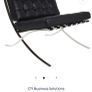 2xbarcelona chair+ 1footstool Image 5