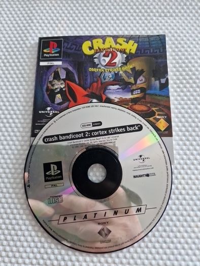 Crash Bandicoot 2 PlayStation1 Ps1 PlayStation2 Ps2 Games Original
