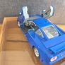 Vintage Bburago Bugatti EB 110 (1991) Blue Diecast Model Car 1/24, Image 9