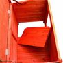 Natura Flat Roof Dog Kennel Brown  S M 85 x 58 x 60 cm (FREE POSTAGE) Image 3