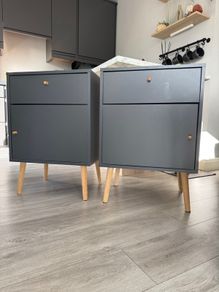 bedside lockers set