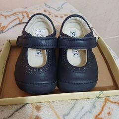 Start Rite Navy leather Babys first shoes.