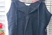 Black Cheesecloth Top