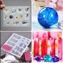 133 Pcs Resin Casting Molds and Tools Set, Jewelry Craft Moulds, Daohexi DIY Silicone Epoxy Resin Mold, for Resin Jewelry and Craft, Resin Craft Making Kit (FREE POSTAGE) Image 5