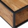 Coffee Table 70x70x32 cm Solid Acacia Wood Image 6