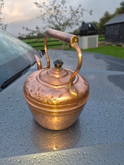 old copper kettle