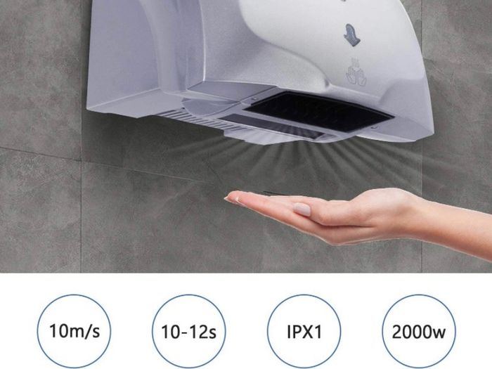 Hand Dryer Electric Automatic Sensor Handy Wash Commercial for Bathroom (FREE POSTAGE)