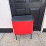 Brabantia Double Touch Bin.23L & 11L. Image 2