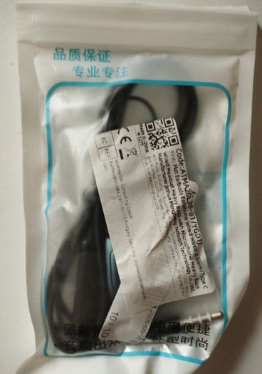 FREE POST - 5 Pairs Ear Buds - Headphones with Microphone 3.5mm. Brand New Packaged.