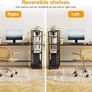 NEW SALE | Computer Desk, Computer Desk with Bookshelf, Study Computer Laptop Table with 4 Tier DIY Storage Shelves Writing Table for Home Office Bedroom,140x60x110cm Image 3