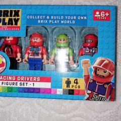 Lego Compatible Brix Play (Racing Drivers)