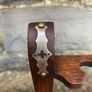 Edwardian Oak Smokers Companion. Image 4