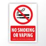 No Smoking or Vaping Sign Prohibitory Signs Image 2