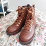 NEXT genuine leather trekking boots, size 4. RRP 105 euro Image 2