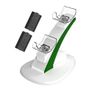Xbox Series X / S Twin Charging Dock Charge Station Rechargeable Battery Packs White Image 3