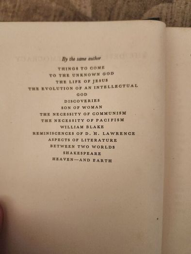 The Defence Of Democracy. By John Middelton Murry. First Edition 1939 Hardback In Good Condition See Photos For Same.