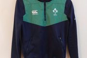 ireland rugby halfzip