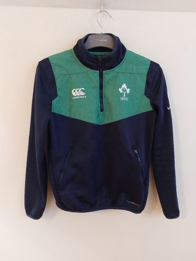 ireland rugby halfzip