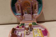 Vintage Polly Pocket 1989 Nancy's Wedding Chapel Pink Compact